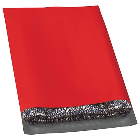 Bsc Preferred 12 x 15-1/2'' Red Poly Mailers, 100PK BUY00017832
